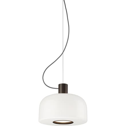 Flos Bellhop Glazen hanglamp - cioko (donkerbruin) - Ø 45 cm