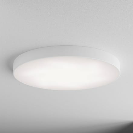 TEMAR LIGHTING Plafondlamp Cleo 800, wit, sensor, IP20, Ø 78 cm, metaal