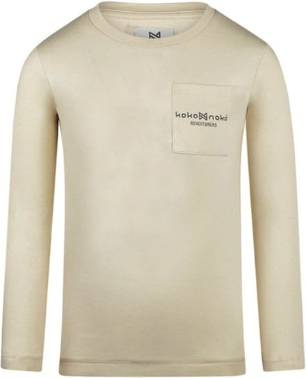 Koko Noko - T-shirt - Longsleeve - Beige - Sand - Maat 92