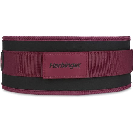 Harbinger Foam Core Lifting Belt - 4,5 inch - Unisex - Merlot - M