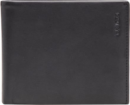 Maître Leren Portemonnee Hundsbach Gathman BillFold H12 Black Zwart