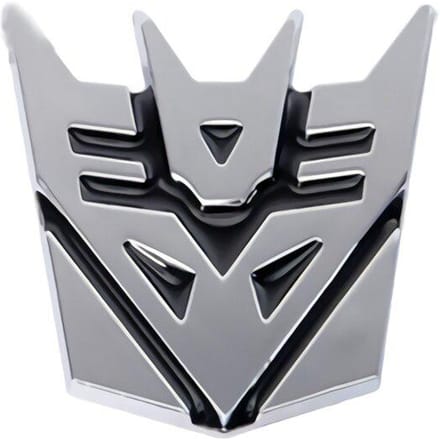 Autocollants de style de voiture 3D, décalcomanies avec Logo Autobots Cool, décoration de voiture de moto et de vélo A