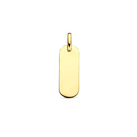 14K geelgouden hanger 23 mm - 4034052