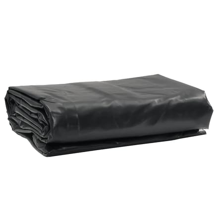vidaXL - Zeil - 650g - / - m² - Zwart - 1 - x - 2,5 - m - Canvas - met - PVC-coating