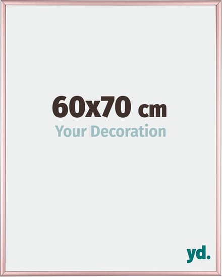 Your Decoration - Fotolijst 60x70 cm - Aluminium - Koper - Kent