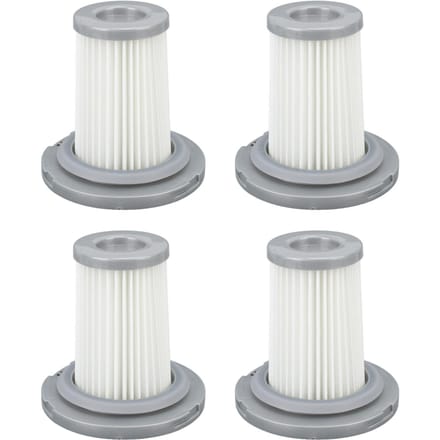 4 Stuks Stofzuigerfilter Draadloze Stofzuiger Vervangingsfilter voor Rowenta X‑Force Flex 8.60 white