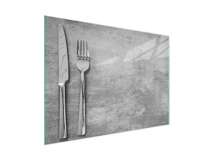 TMK ArtDeko Serie - Snijplank - Glas - 40x30cm - Antislip