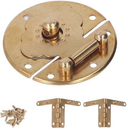 Dailygoods- Hasp Retro Antiek Koper - Decoratieve Hasp - Scharnier
