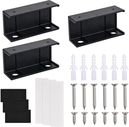 Unyqoos® Ruimtebesparende ondertafelstandaard voor laptops en tablets tot 2,7 cm dik