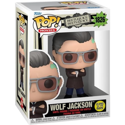 Funko Pop! Movies: Beetlejuice - Wolf Jackson #1826 Glow in the Dark