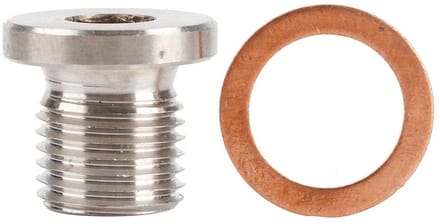 Oxygen O2 Probe Ports Lambda Plugs voor Motorfietsen en Vervoersmiddelen - Geschikt voor O2 Plug Cap Accessoires