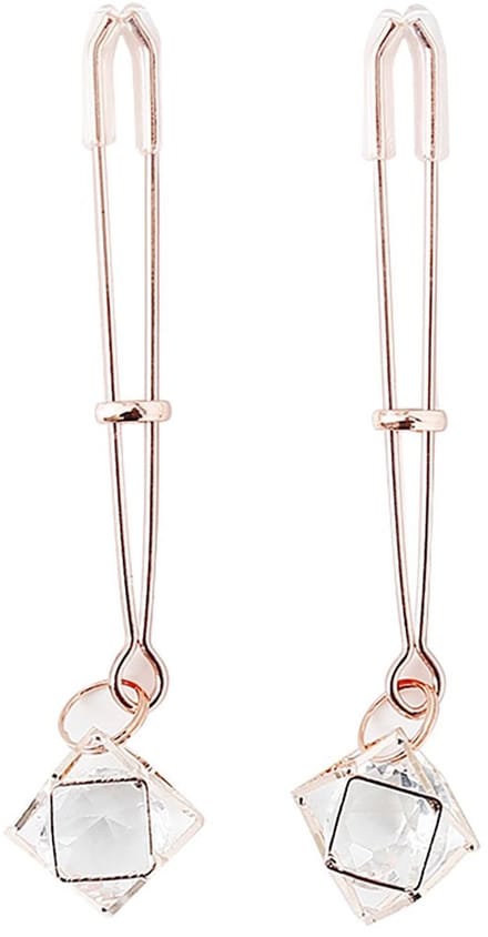 Kiotos - Tepelklemmen Rosé Goud Met Prisma Hanger