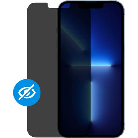 BlueBuilt Apple iPhone 14 / 13 / 13 Pro Privacy Filter Screenprotector Glas