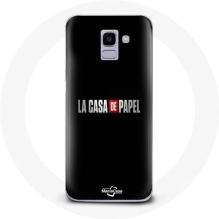 Hoesje voor Samsung Galaxy A8 2018 La casa de papel-logo