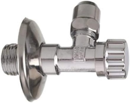 Hoekstopkraan 3/8 inch met Druksierring - Universele Wateraansluiting