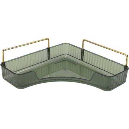 Hoek Counter Organizer Bak Grote Capaciteit Multifunctioneel Ruimtebesparend Hoek Opbergbak voor gray