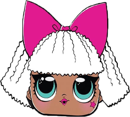 RUBIES FRANCE - Kartonnen Diva LOL Surprise masker