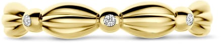 14K Geelgouden Ring met Zirkonia 4034986 – 3,5 mm
