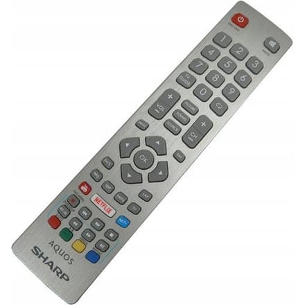 Originele Afstandsbediening voor Sharp TV's - Blaupunkt Compatibel