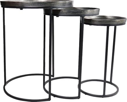 Bijzettafels Fenna - Set van drie stuks