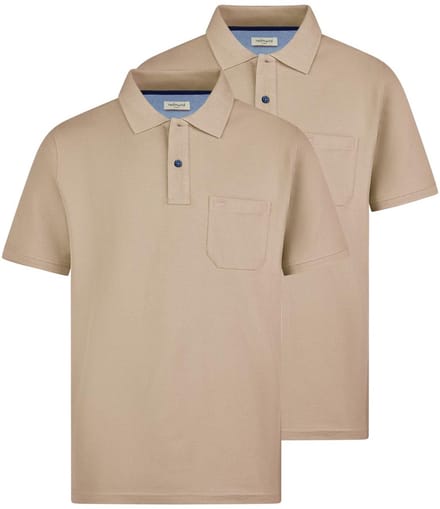 Redmond Heren poloshirt 2 pack Basic