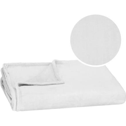 Springos Plaid | Sprei | Deken | Woonaccessoires | 200x220 cm | Grijs