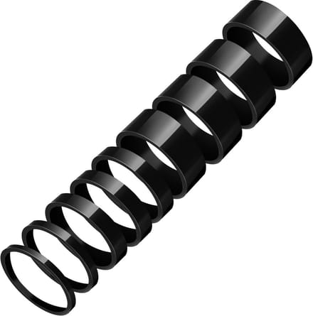 Solidchoice - Set van 9 Fietsstuur Spacers