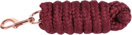 Halstertouw Soft Musketon Rosegold 1.8m