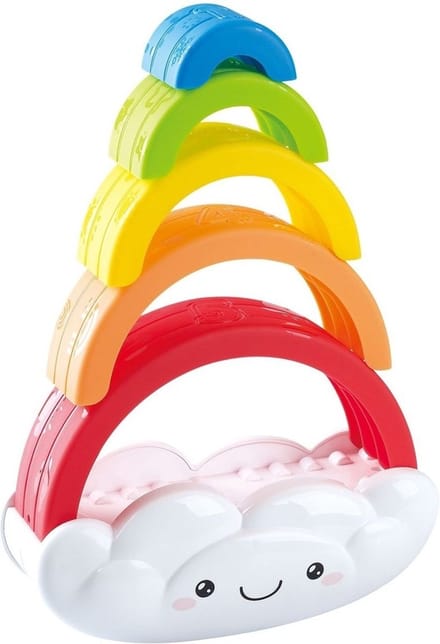 Playgo - Stacking Rainbow Cloud - Regenboogwolk om te stapelen - Regenboog