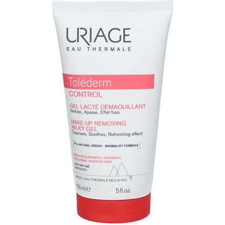 Uriage Toléderm Control Make-up Removing Milky Gel Intolerant to Sensitive Skin 150