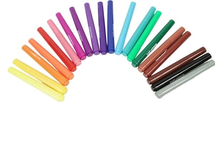 Kleurwasbare stiftset 20 stuks