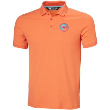 Helly Hansen Hp Race 2.0 Korte Mouw Poloshirt Oranje M Man