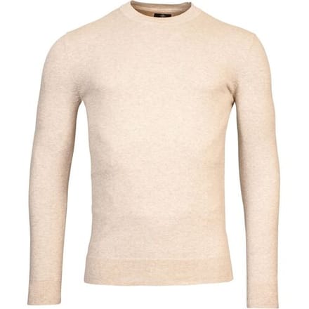 Baileys Trui Subtle Turtle Neck Single Knit Combed Cotton Beige Melange / male