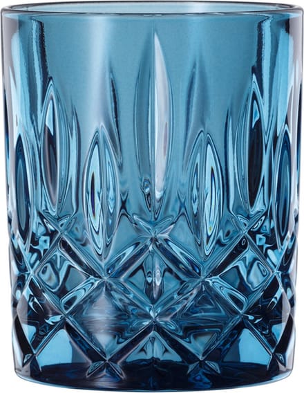 Nachtmann - Whiskyglazen 'Noblesse' - Vintage Blue - 295 ml - set 2 stuks