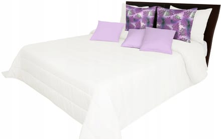 Elegante gewatteerde sprei 240x260 cm - Zandkleurig