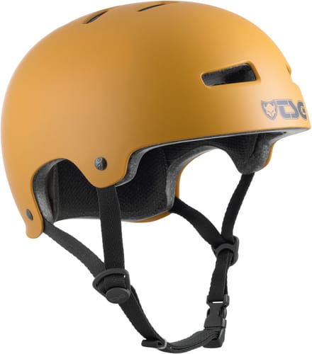 TSG Evolution skatehelm satin yellow ochre