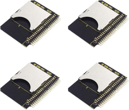 IDE SD Adapter - Converter Kaart - Gegevens Opslag - IDE naar SD - 44 Pin - Zwart