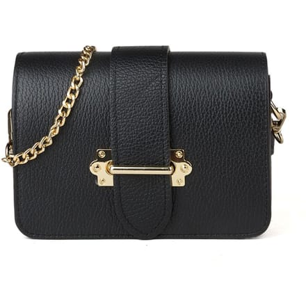 Giulia Monti Schoudertas/Waist Bag Zwart
