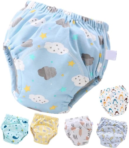 Oefenbroekjes Set - Wasbare Luiers - Potty Training - Lekvrij Ontwerp - 6 Stuks - Multicolor