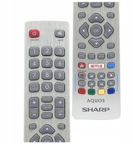 Originele Sharp Aquos afstandsbediening SHW/RMC/0120N