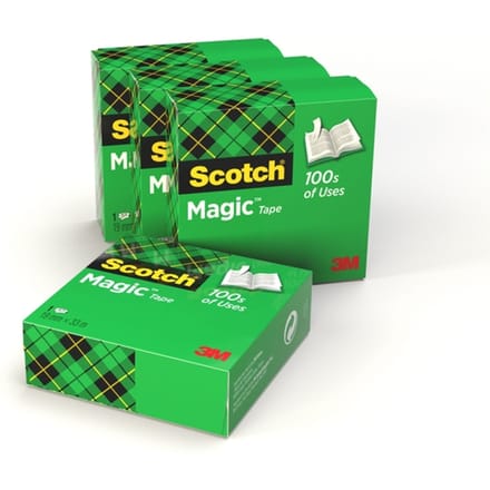 Plakband Scotch Magic 810 19mmx33m onzichtbaar mat