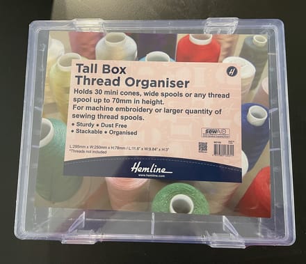 garen box / opbergbox voor 30 klossen