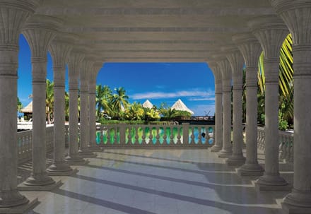 Fotobehang Beach Tropical View | XL - 208cm x 146cm | 130g/m2 Vlies