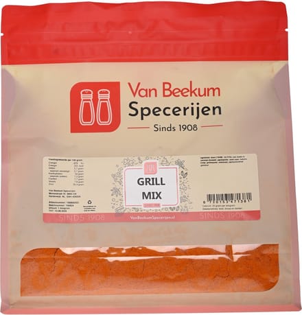 Van Beekum Specerijen - Grill Mix - 1 KG (hersluitbare stazak)