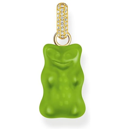 Thomas Sabo - PE967-414-6 - Hanger - 925 zilver - Dames - Goldbär groen