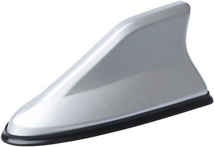 GM Dak Functionele Antenne Haaienvin Signaalantenne Basis- Zilver