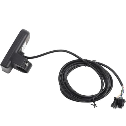 Panneau de commande d'affichage LED étanche, accessoire de bricolage pour vélo électrique et scooter (36V) black
