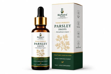 Nano | Parsley Seed Drops-Vitamin K2-K1-Botanical Extract | 15 ml