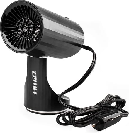 Autokachel Raamontdooier - Voorruitverwarming - Verwarming ventilator - 12 volt / 150W - Zwart