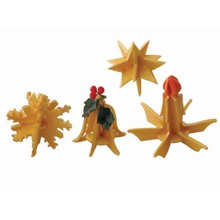 JEM 3D Uitstekers Kerstfiguren Set/7